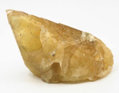 Calcite miel, carrière de Glageon, Avesnois, Nord.