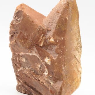 Calcite, macle en bonnet d'évêque, Carrière de Ferques, Pas-de-Calais.