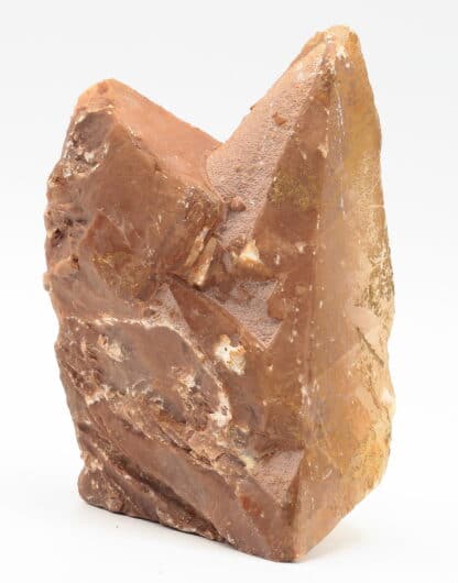 Calcite, macle en bonnet d'évêque, Carrière de Ferques, Pas-de-Calais.