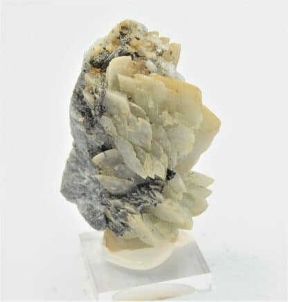 Pyrrhotite, Dolomite et Rutile, Obergesteln, Valais, Suisse.