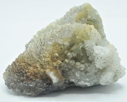 Quartz sur Fluorite (Fluorine), et Pyrite, Mine de Fontsante, Var.