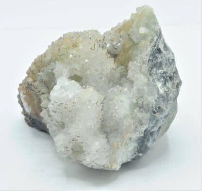 Quartz sur Fluorite (Fluorine), et Pyrite, Mine de Fontsante, Var.