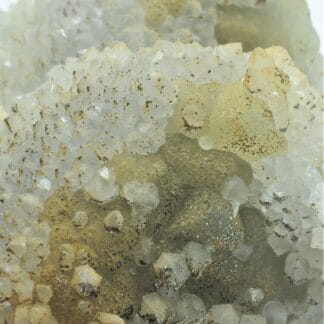 Quartz sur Fluorite (Fluorine), et Pyrite, Mine de Fontsante, Var.