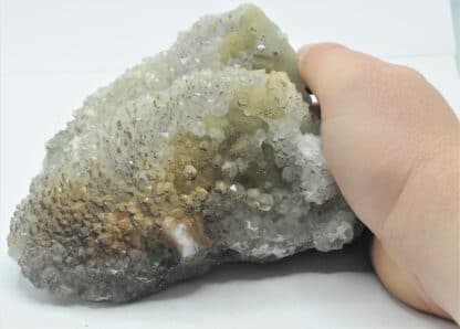 Quartz sur Fluorite (Fluorine), et Pyrite, Mine de Fontsante, Var. – Image 7