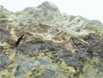 Carminite et Beudantite, Lauriéras, Haute-Vienne, Limousin.