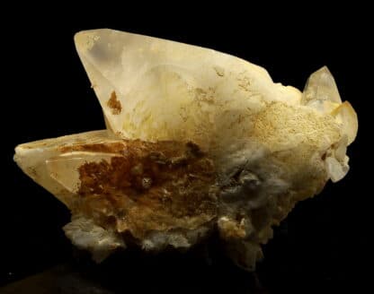 Calcite et quartz, Le Noirey (Le Noiret), Maurienne, Savoie.