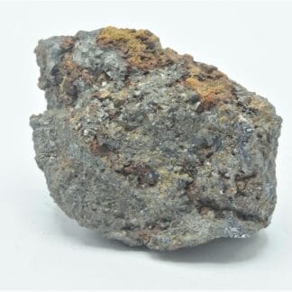 Jarosite sur Arsénopyrite, Mine de la Rabasse, Avène, Hérault.