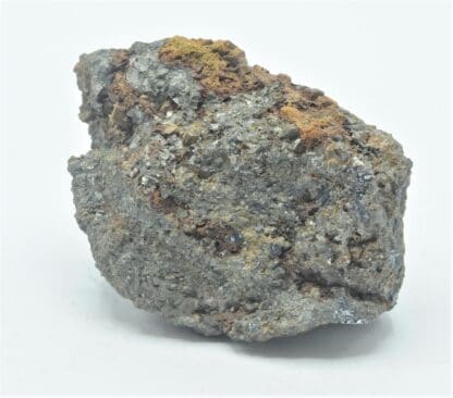 Jarosite sur Arsénopyrite, Mine de la Rabasse, Avène, Hérault.