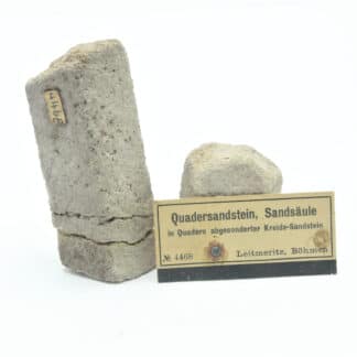 Quadersandstein, Sandsäule, Leitmeritz, Böhmen, République Tchèque.