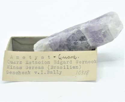 Amethyst Quartz, Minas Gerais (Minas Gereas), Brésil.