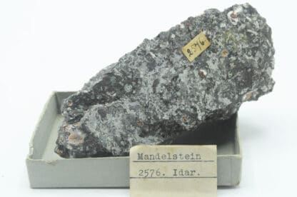 Mandelstein (Brèche volcanique), Idar-Oberstein (Idar), Allemagne.