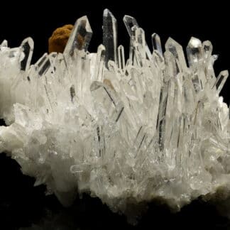 Quartz et sidérite, Penas Blancas, Santander, Colombie.