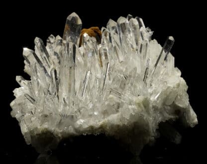 Quartz et sidérite, Penas Blancas, Santander, Colombie.