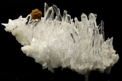 Quartz et sidérite, Penas Blancas, Santander, Colombie.