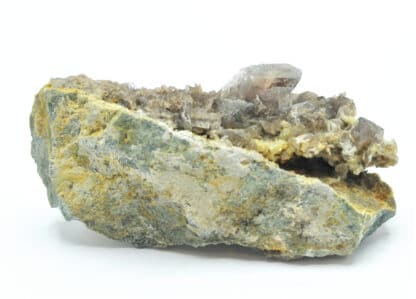 Ferroaxinite (Axinite), Le Bourg d’Oisans, Oisans, Isère.