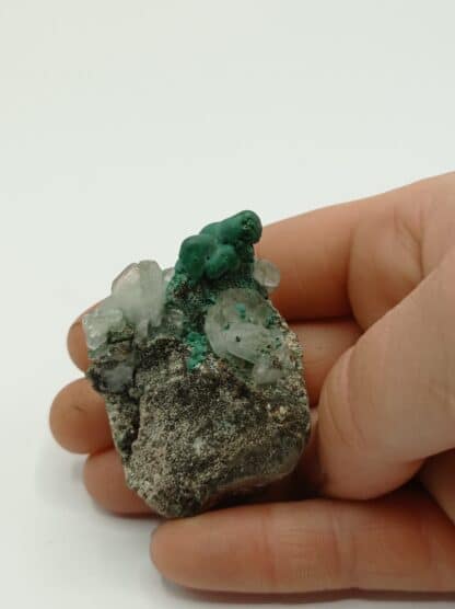 Baryte et Malachite, Shangulowe, Katanga, Congo RDC.