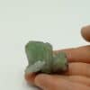 Cristaux de Baryte (Barytine) verte, Shangulowe, Katanga, Congo.