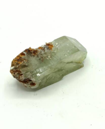 Cristal de Baryte (Barytine) verte, Shangulowe, Katanga, Congo.