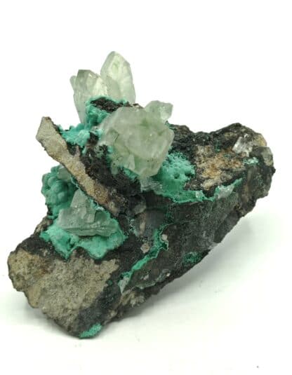 Baryte, Malachite et Oxydes, Shangulowe, Katanga, Congo.