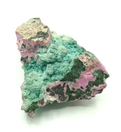 Chrysocolle et Cobaltocalcite, Mupine, Kolwezi, Katanga, Congo (RDC).