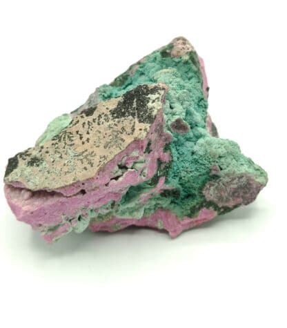 Chrysocolle et Cobaltocalcite, Mupine, Kolwezi, Katanga, Congo (RDC).