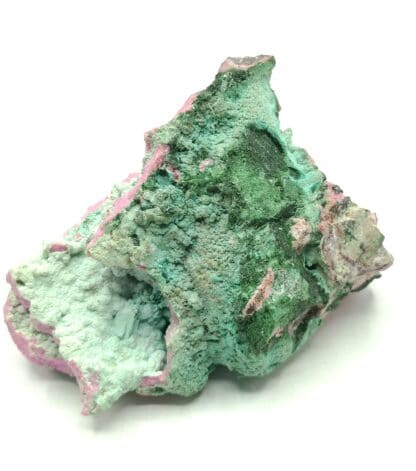 Chrysocolle et Cobaltocalcite, Mupine, Kolwezi, Katanga, Congo (RDC).