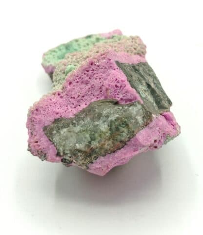 Sphérocobaltite et Chrysocolle, Mupine, Kolwezi, Katanga, Congo (RDC).