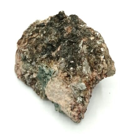 Apatite verte dans une Pegmatite, Chanteloube, Haute-Vienne.