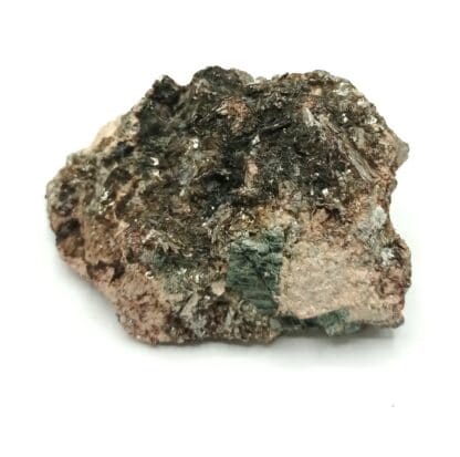 Apatite verte dans une Pegmatite, Chanteloube, Haute-Vienne.