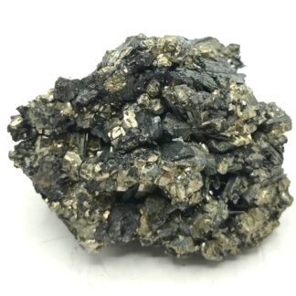 Jamesonite et Pyrite, Zacatecas, Mexique.