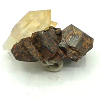 Cristaux de Pyrite et Quartz, Doucy, Tarentaise, Savoie.