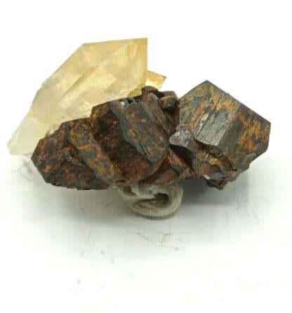 Cristaux de Pyrite et Quartz, Doucy, Tarentaise, Savoie.