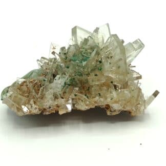 Baryte (Barytine) et Malachite, Shangulowe, Katanga, Congo.