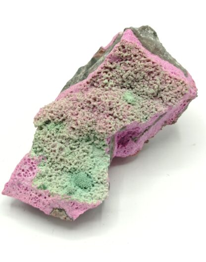 Sphérocobaltite et Chrysocolle, Mupine, Kolwezi, Katanga, Congo (RDC).