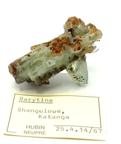 Baryte (Barytine), Shangulowe, Katanga, Congo.