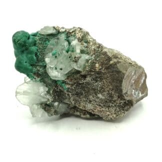 Baryte et Malachite, Shangulowe, Katanga, Congo RDC.