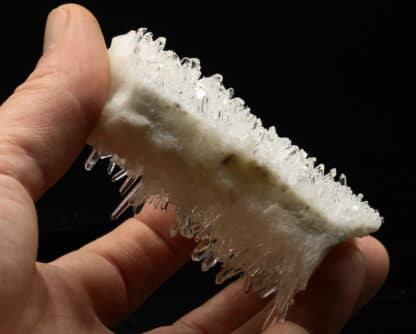 Quartz en aiguille, Vallée Bedretto, Leventina, Tessin, Suisse.