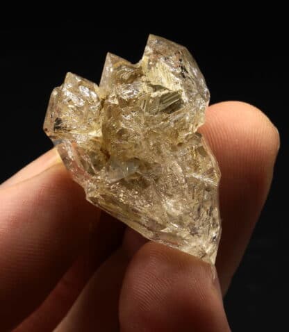 Quartz fenêtre, Val d’Illiez, Valais, Suisse.