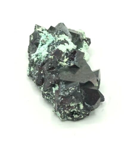 Cristaux de Cuprite rouge, mine de Mashamba, Katanga, Congo.