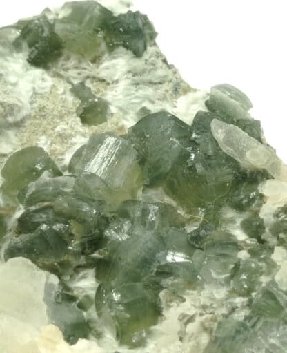 Prehnite et Calcite, Combe de La Selle, Oisans, Isère.