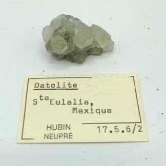 Datolite, Santa Eulalia, Mexique.