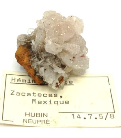 Hémimorphite, Zacatecas, Mexique.