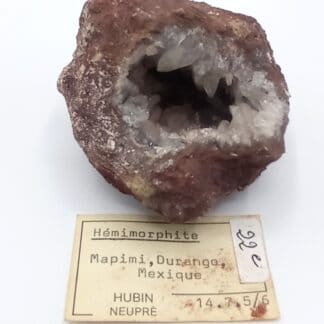 Hémimorphite, Mapimi, Durango, Mexique.