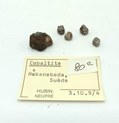 Cobaltite, Hakansboda, Suède.