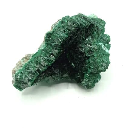 Malachite fibreuse, Katanga, République Démocratique du Congo.