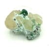 Malachite, Calcite et Chrysocolle, Mashamba, Katanga, Congo.