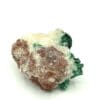 Calcite sur Malachite, Mashamba, Katanga, République Démocratique du Congo.