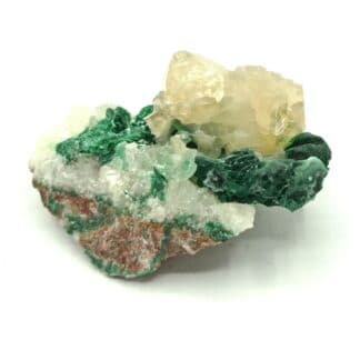 Calcite et Malachite, Mashamba, Katanga, République Démocratique du Congo.