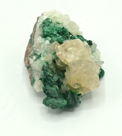 Calcite et Malachite, Mashamba, Katanga, République Démocratique du Congo.