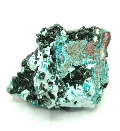 Malachite et Chrysocolle, Mashamba, Katanga, République Démocratique du Congo.